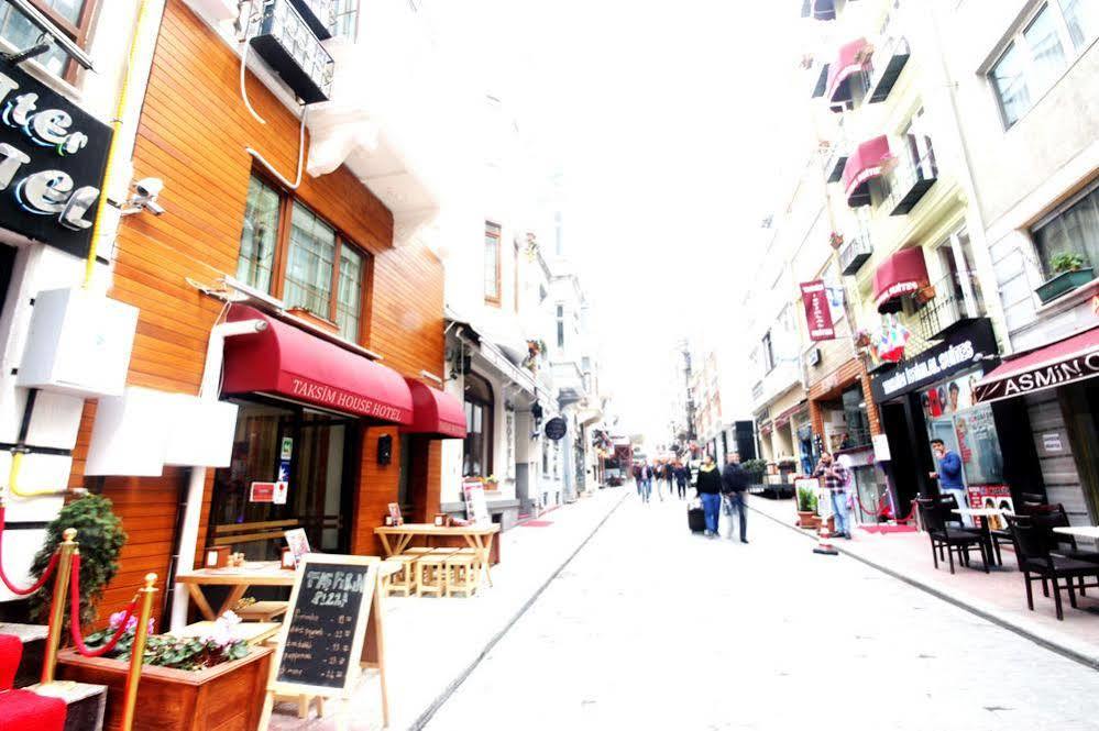 Taksim House Hotel Istanbul Exterior foto